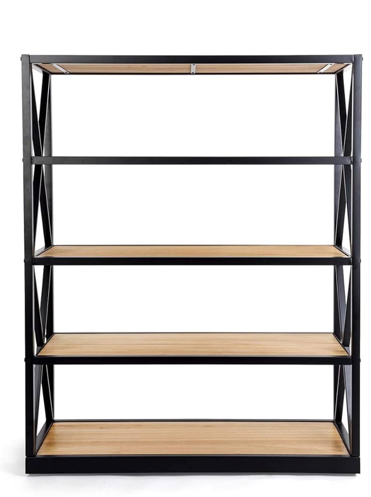 【SALE】wood iron shelf 690*600*225 Karl home Iron Black Wire Shelf (13.78 in. W x 23.62 in. D